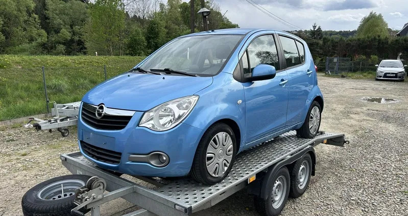 tyczyn Opel Agila cena 14900 przebieg: 107000, rok produkcji 2009 z Tyczyn